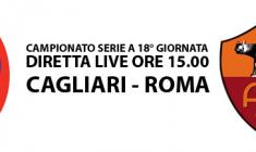 Diretta Cagliari Roma