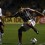 Marquinho (C), of Fluminense, controls t