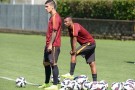 La prima intervista di Ashley Cole con la Roma La prima intervista di Ashley Cole con la Roma